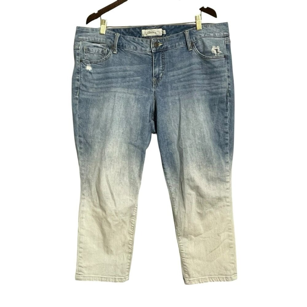 Torrid Gradient Blue Skinny Jeans